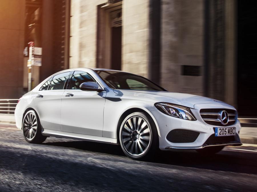  Mercedes-Benz C220 BlueTec AMG Line 2014 года  (UK) (фото 1 из 23)